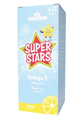 Natures Aid Super Stars Omega-3 150ml